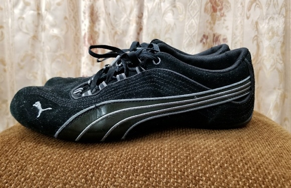 puma women's soleil v2 suede patent sneaker